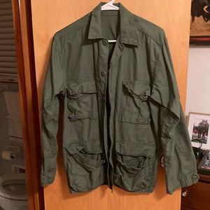 Military Army Shirt Jacket